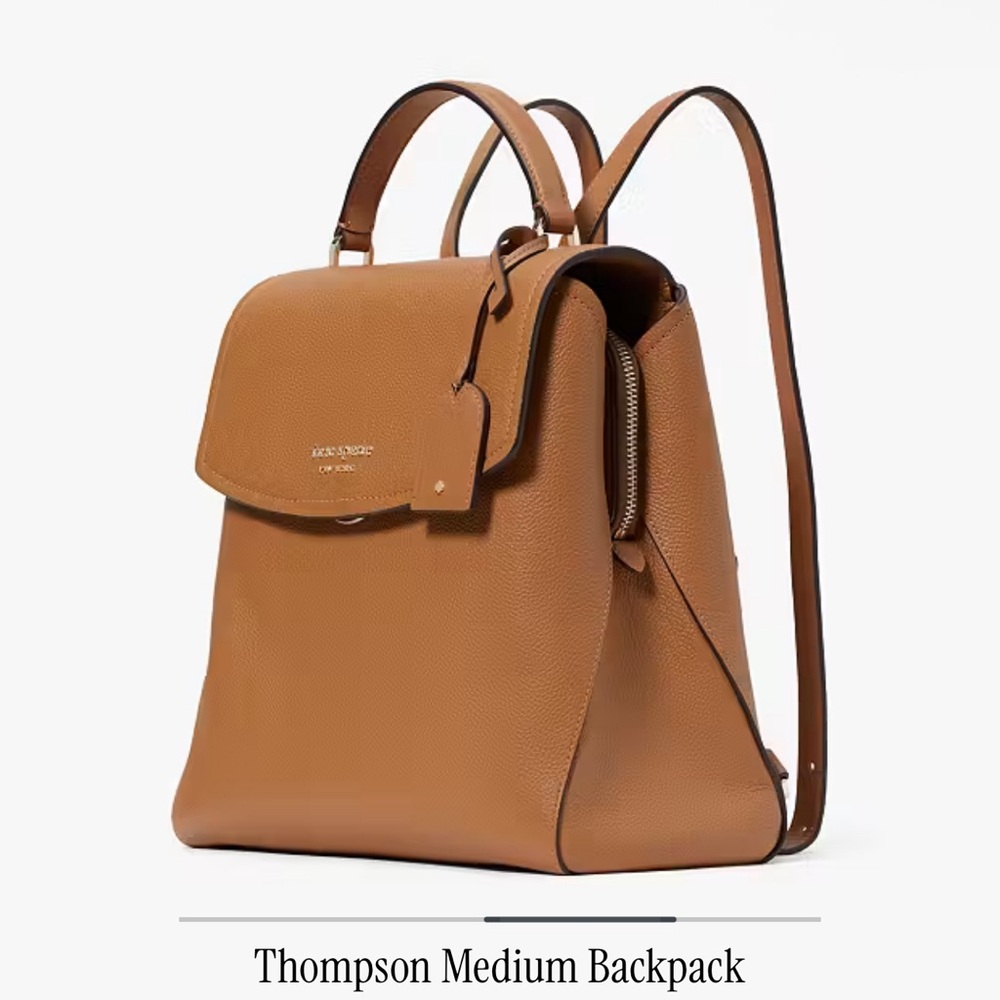 Kate Spade Thompson Medium Backpack Pale Hydrangea - Picture 7 of 8